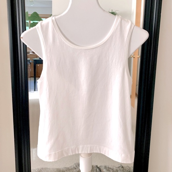 DOROTHEE SCHUMACHER Tops - Dorothee Schumacher White Tank Top